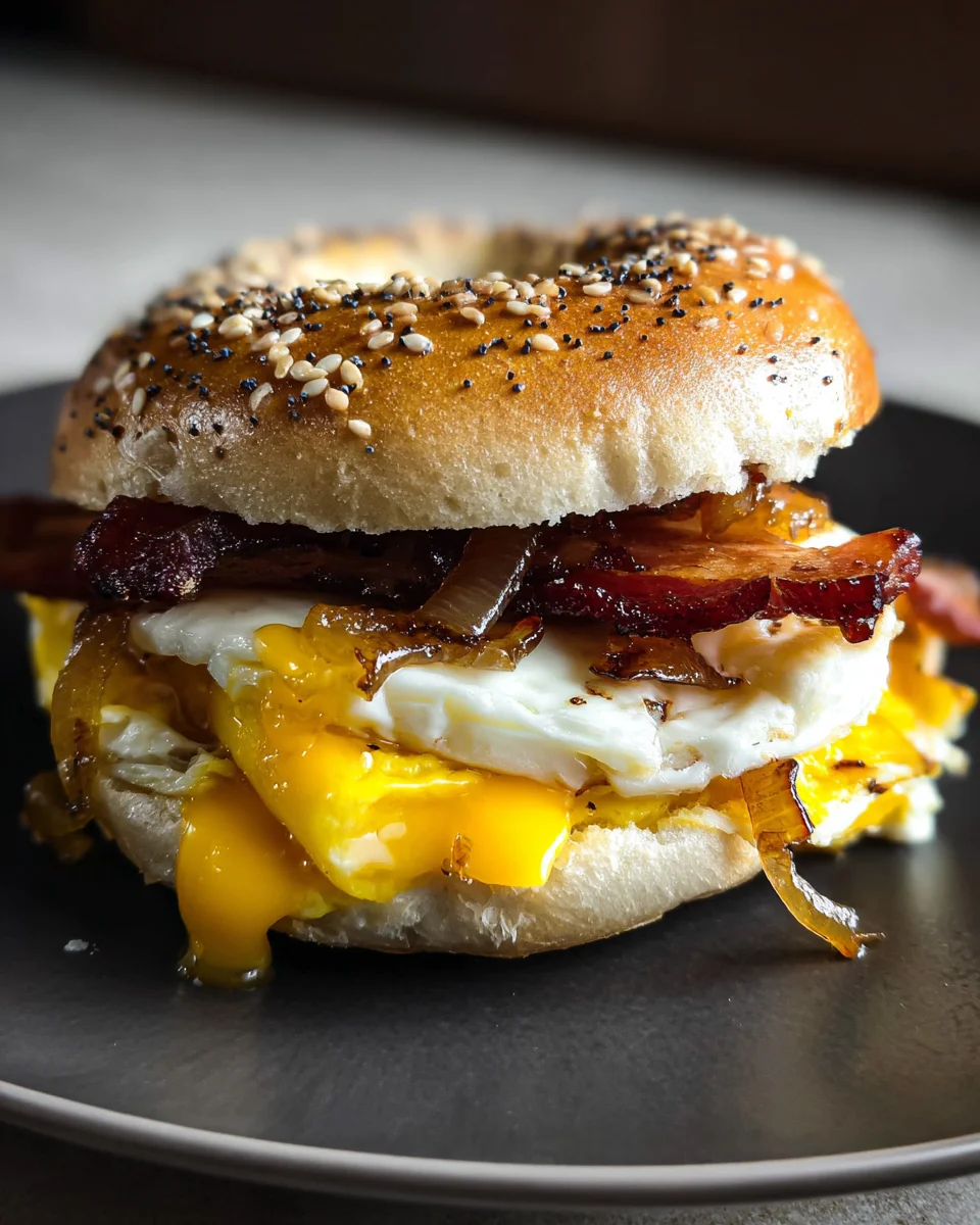 Bagel Breakfast Sandwich