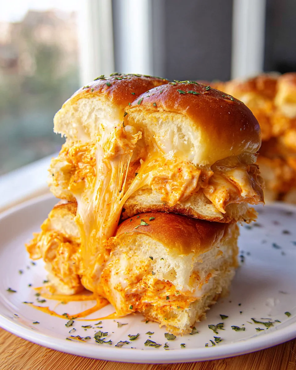 Buffalo Chicken Sliders
