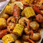 Cajun Seafood Boil with Garlic Butter Sauce