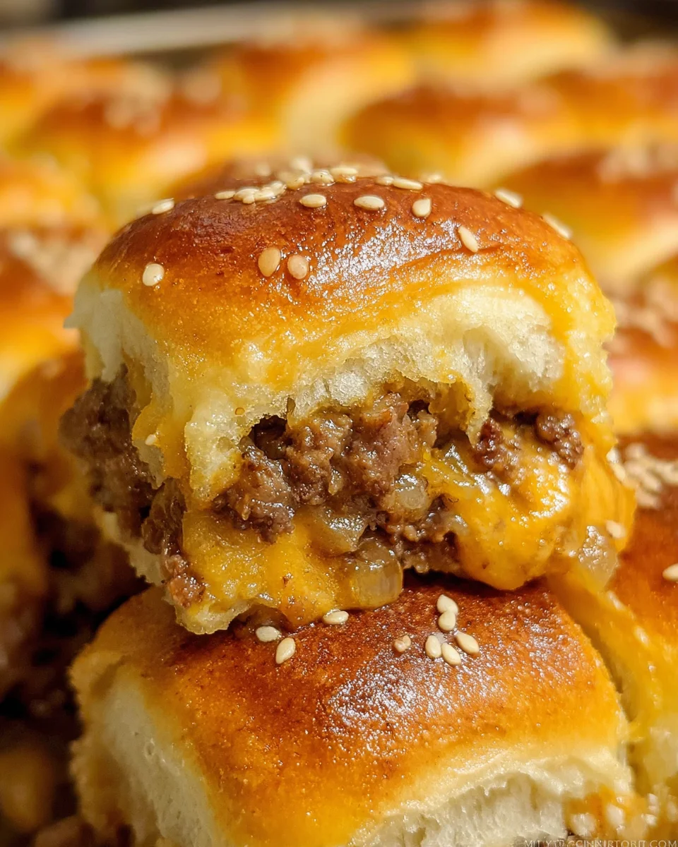 Cheeseburger Sliders (Easy, 30-min Recipe)