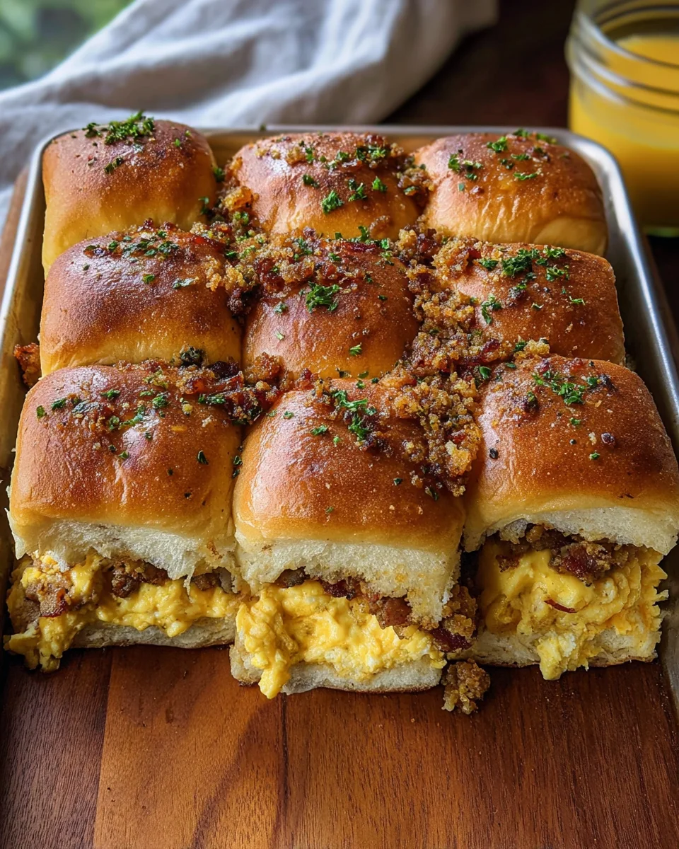 Cowboy Breakfast Sliders