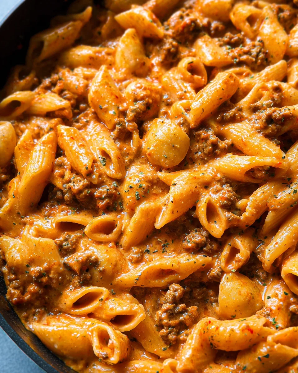 Creamy Beef Pasta