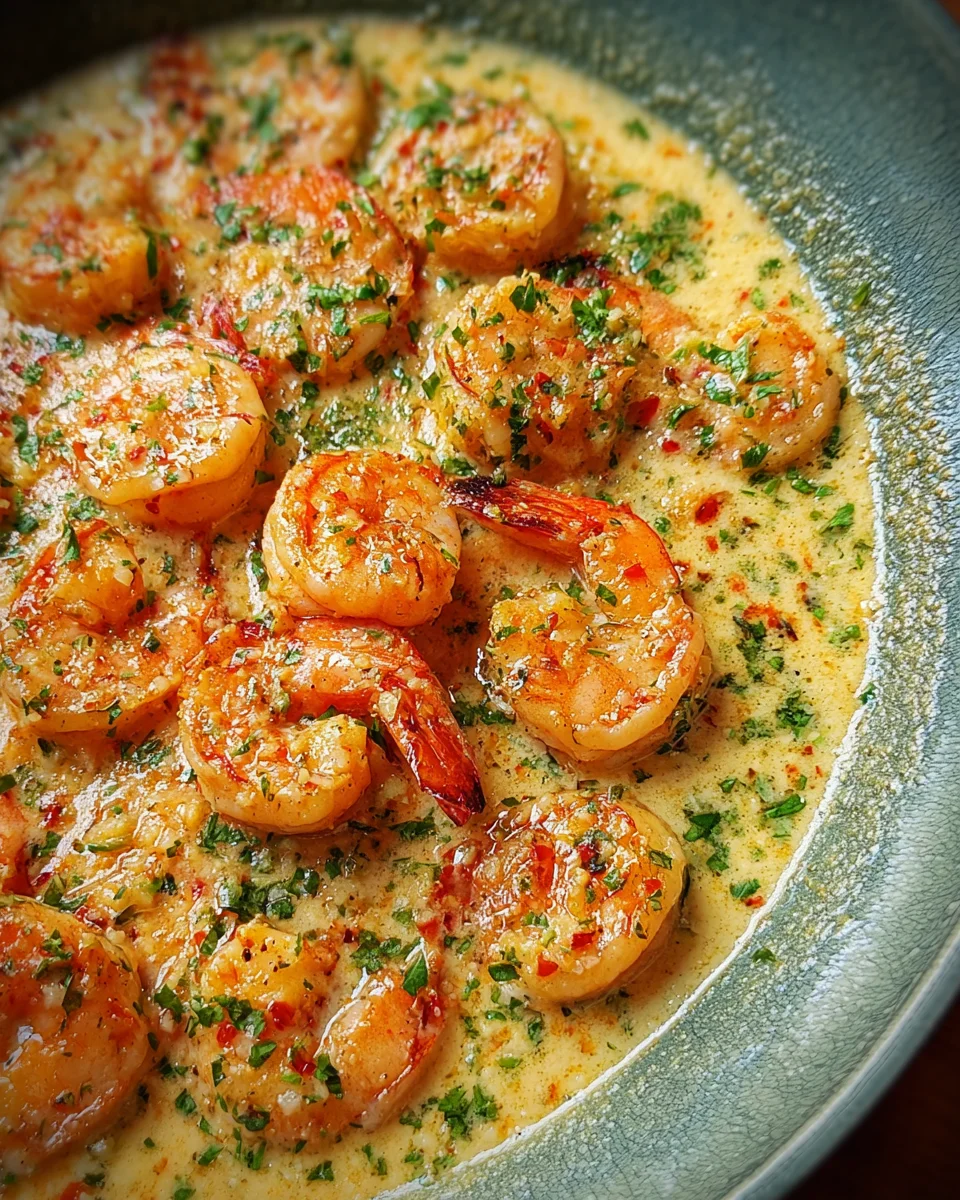 Creamy Garlic Shrimp (15 Minutes)