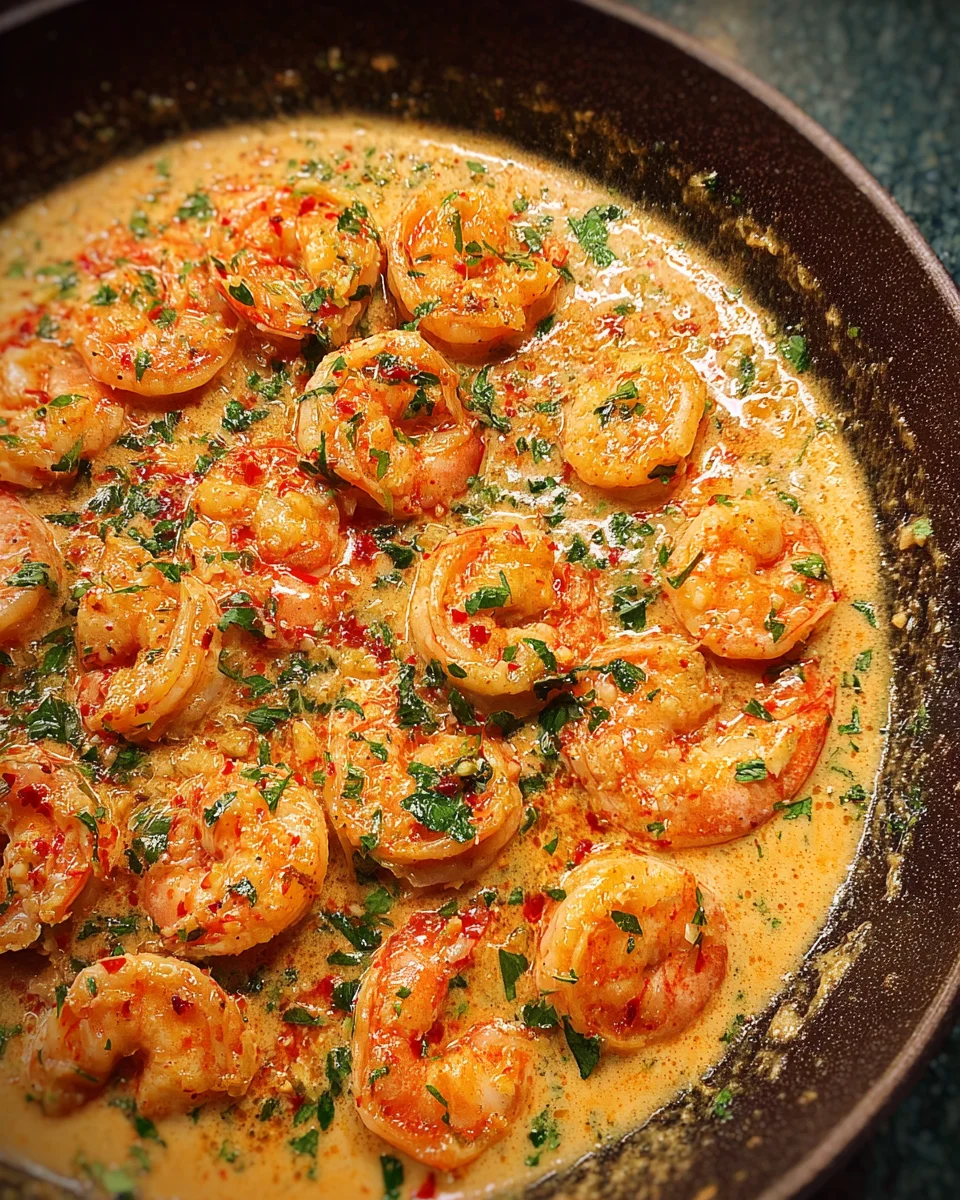 Creamy Garlic Shrimp (15 Minutes) 21 Creamy