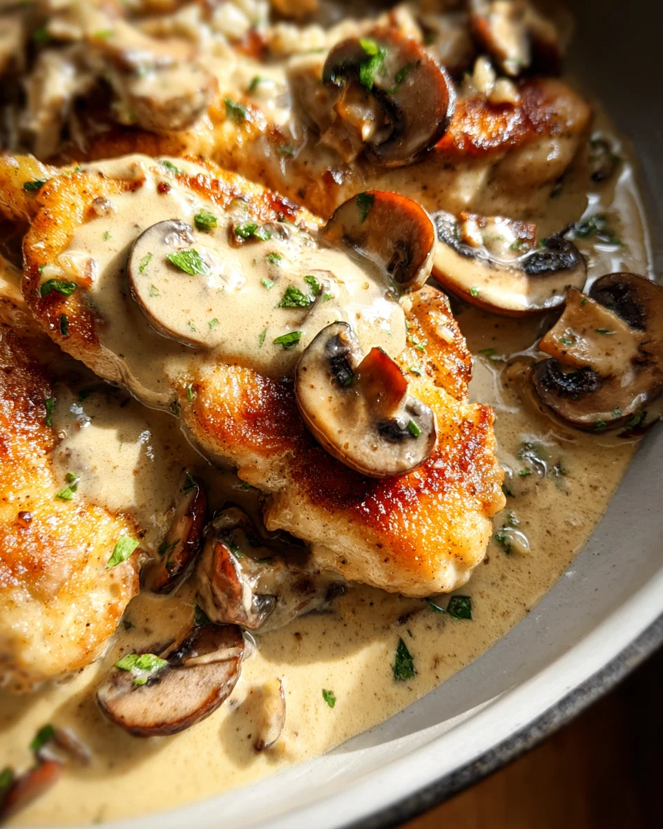 Creamy Mushroom Chicken