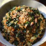 Crispy Kale and Shiitake Fried Rice