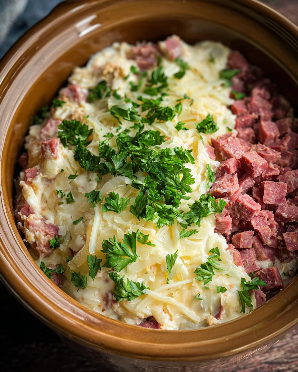 Crockpot Reuben Dip