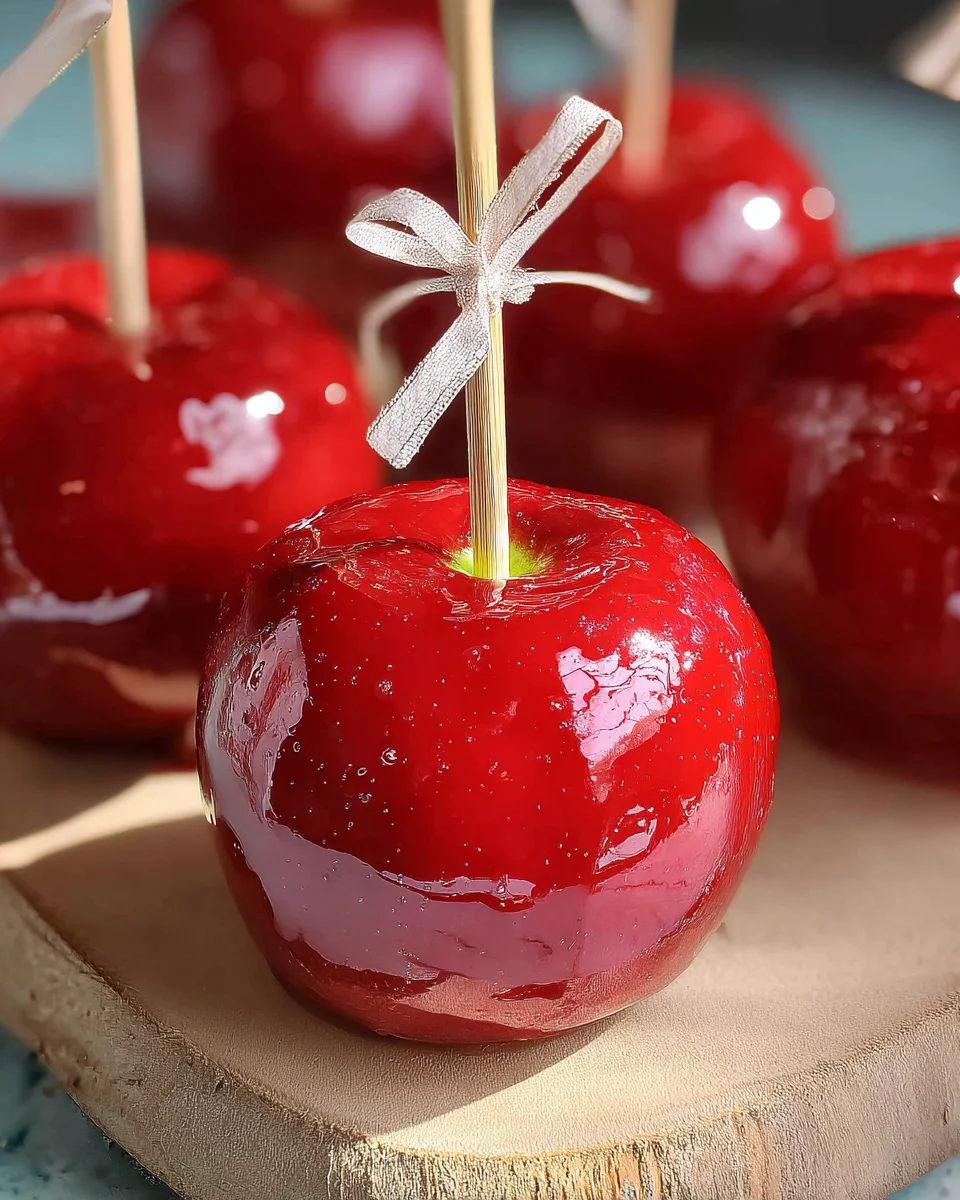 Easy Candy Apple Recipe