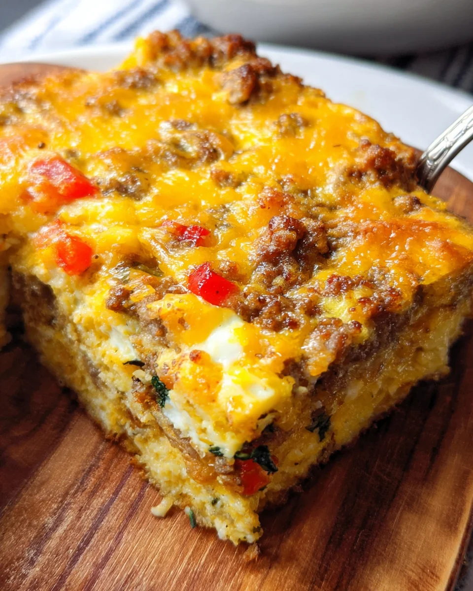Easy Sausage and Egg Casserole 25 Easy