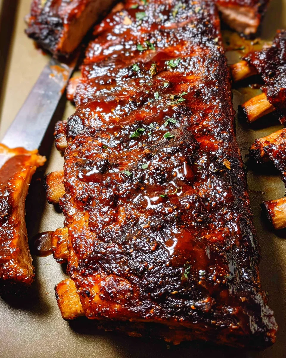 Fall-Off-The-Bone Dry Rub Ribs