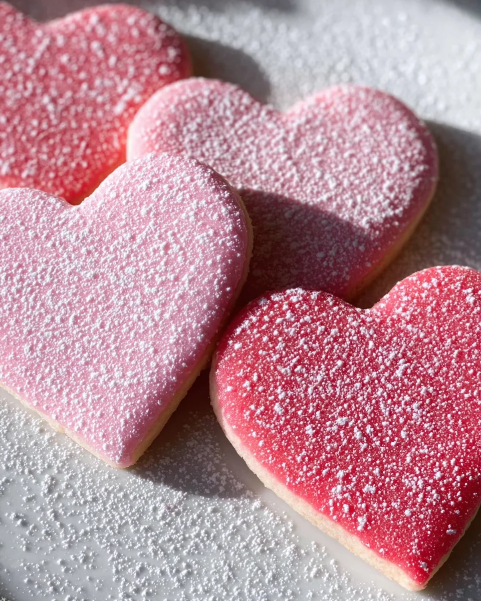 Fast and Easy Valentine's Sugar Cookies