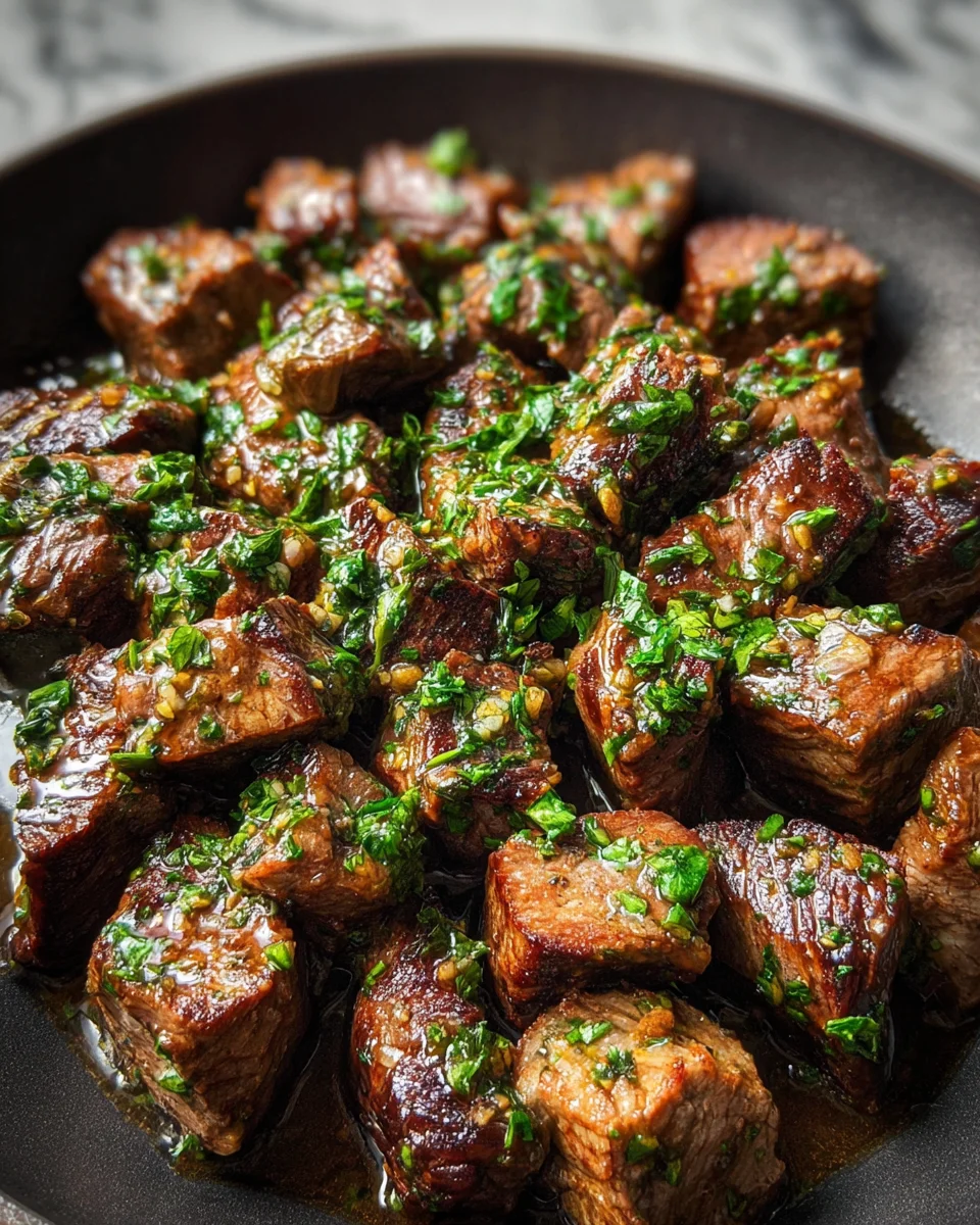 Garlic Butter Steak Bites