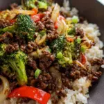 Ground Beef and Broccoli