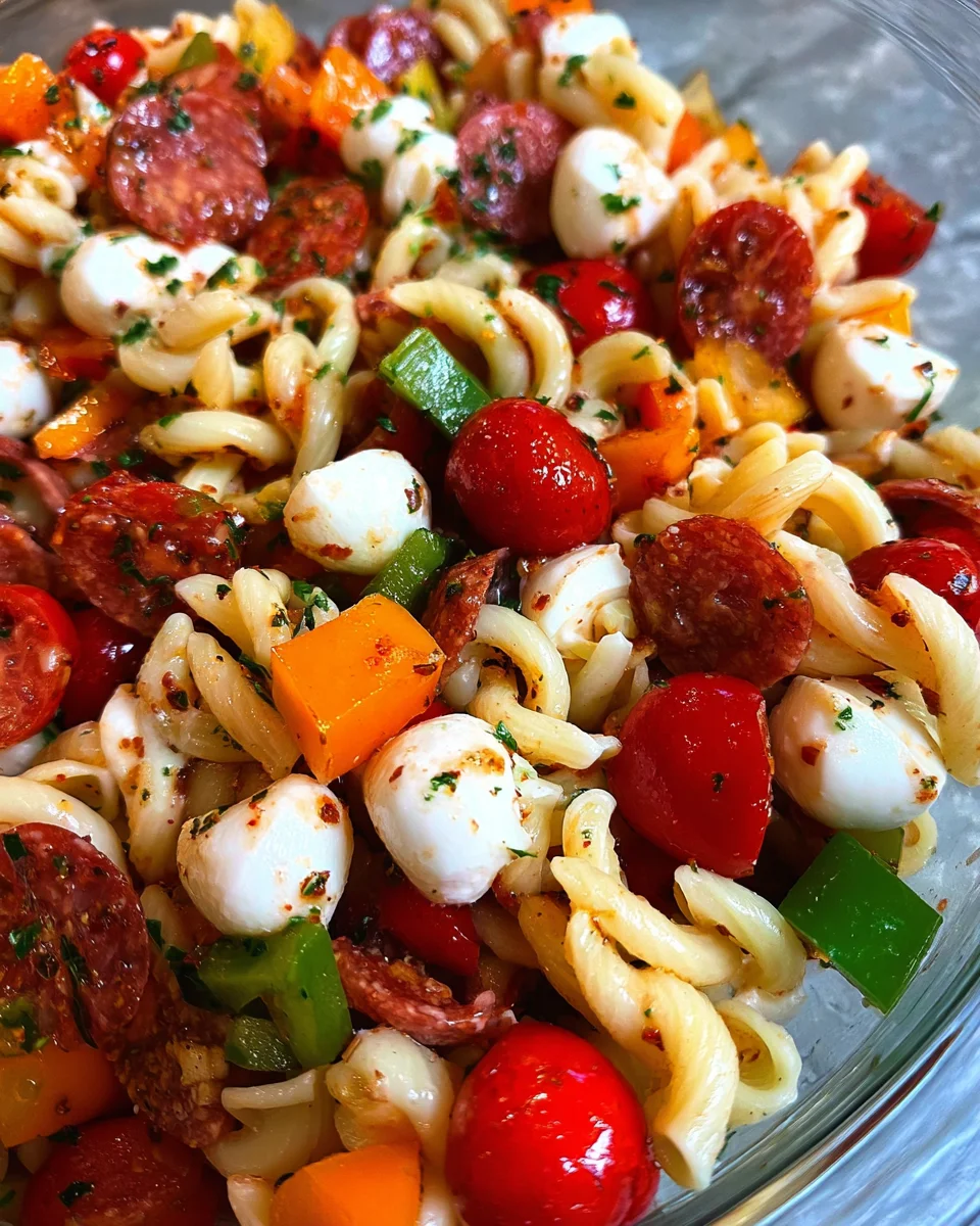 Healthy Italian Pasta Salad