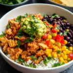 Instant Pot Chicken Burrito Bowl