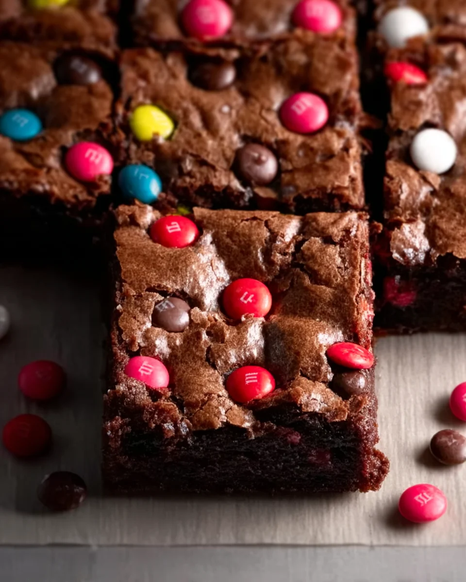 MMs Brownies Recipe 3