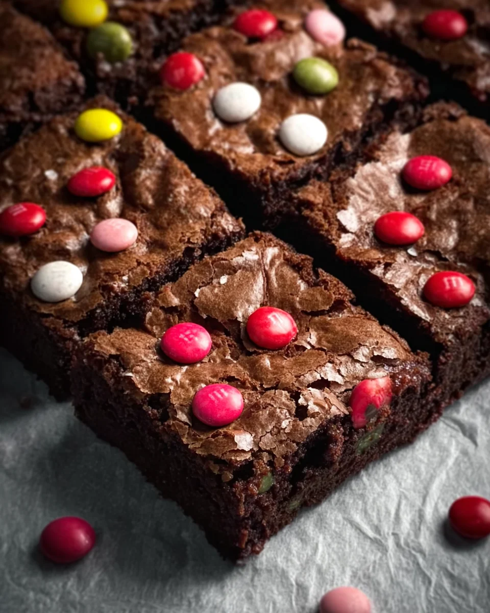 MMs Brownies Recipe 4