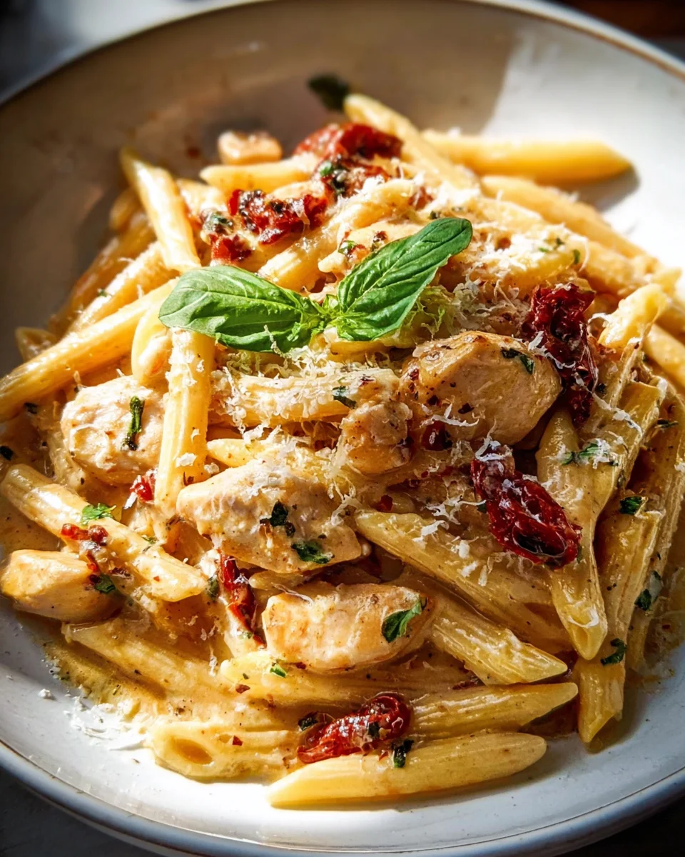 Marry Me Chicken Pasta