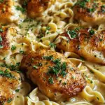 One-Pan Chicken with Buttered Noodles
