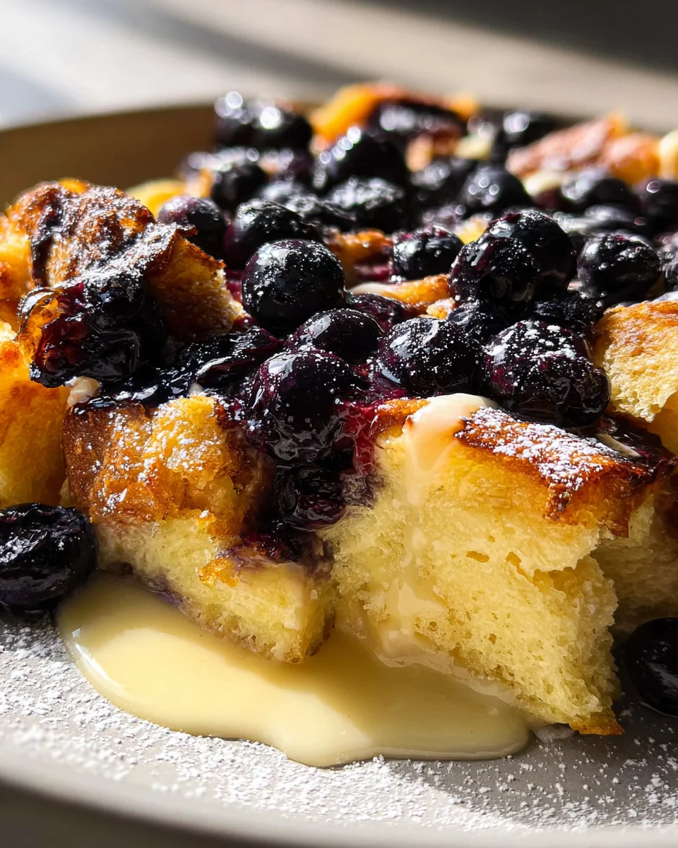 Overnight Blueberry French Toast Casserole 20 Overnight