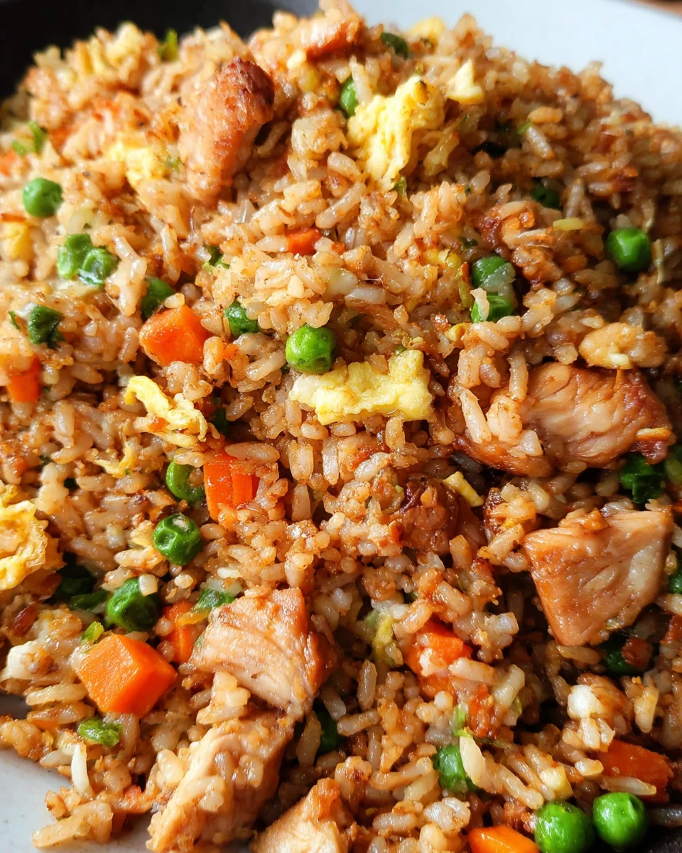Quick & Easy Chicken Fried Rice