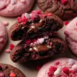 Valentine Ganache Cookies