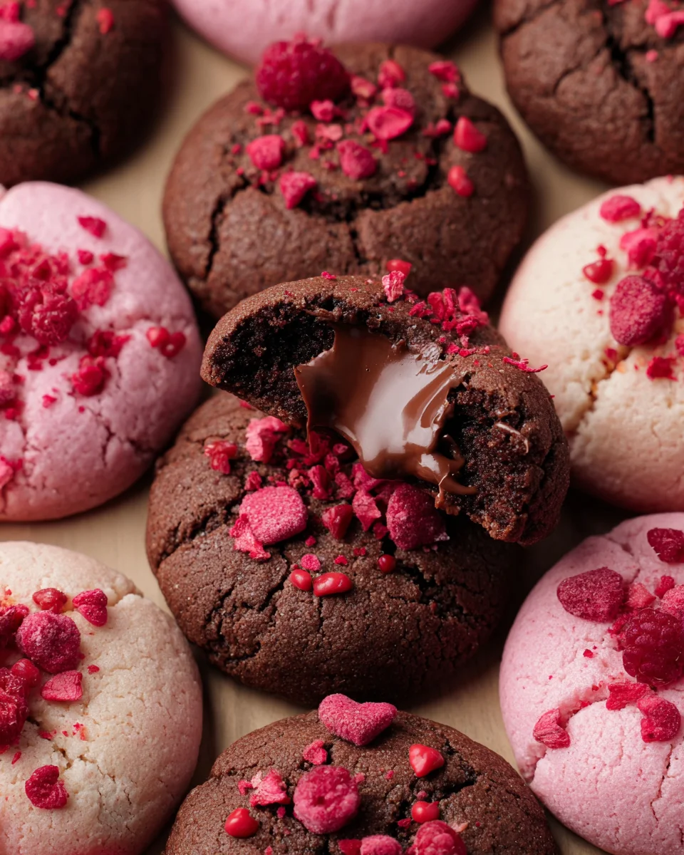 Valentine Ganache Cookies 38 Valentine