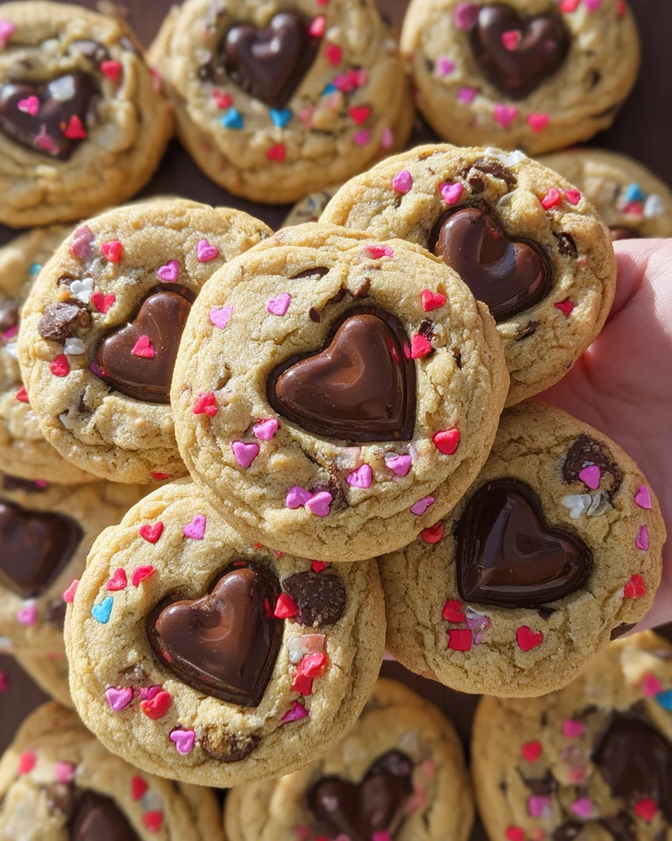 Valentines Day Chocolate Chip Cookies Recipe 2