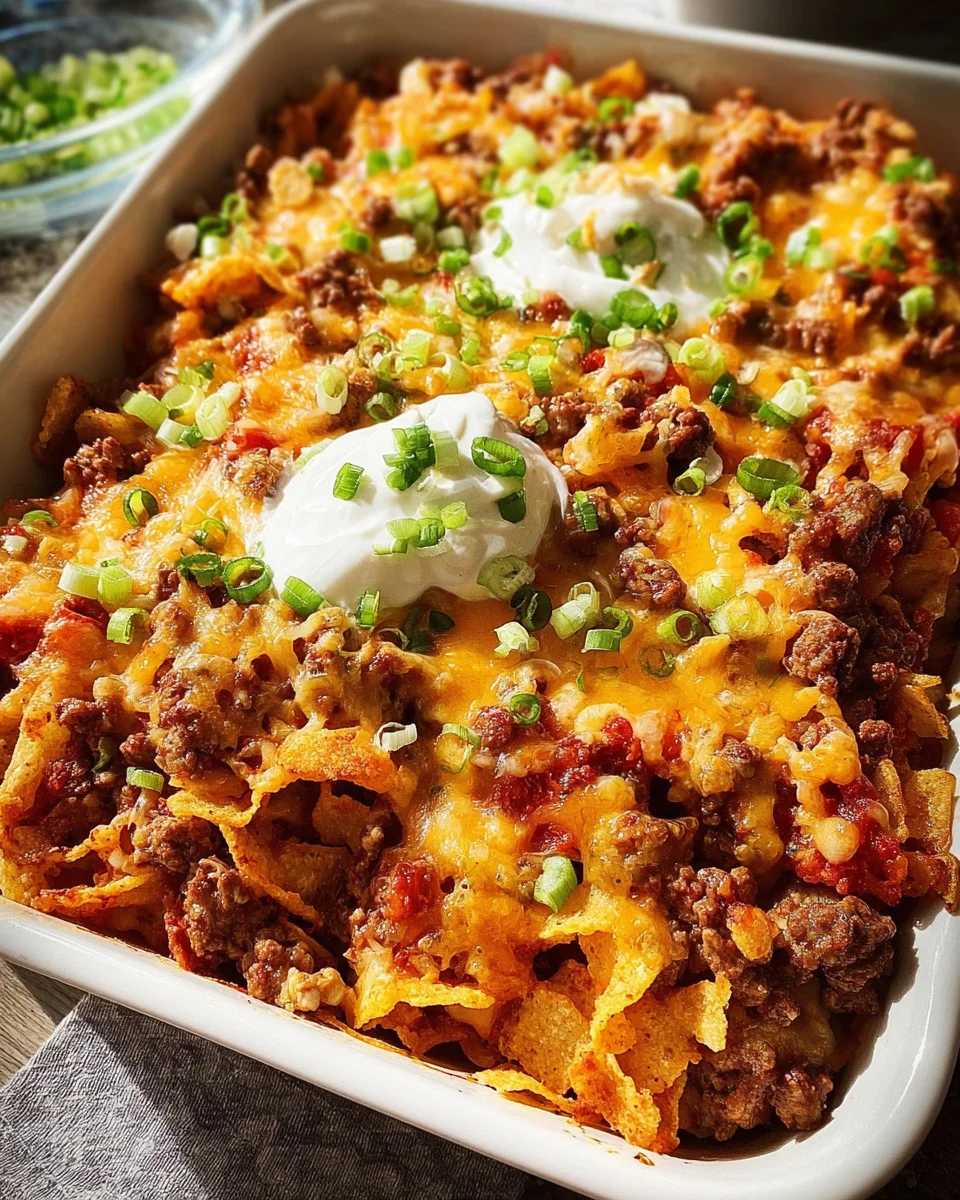 Walking Taco Casserole Recipe