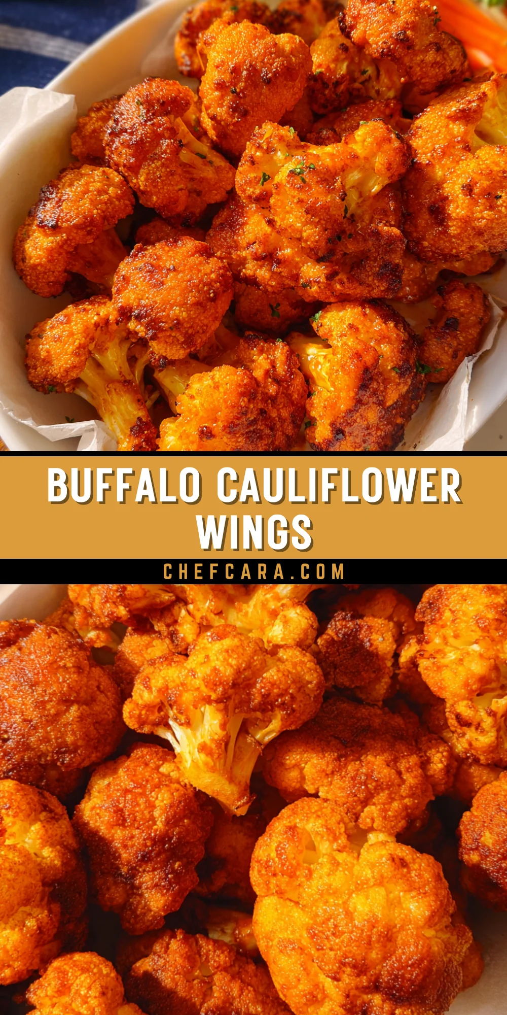 Buffalo Cauliflower Wings 20 Pinterest Hidden Image
