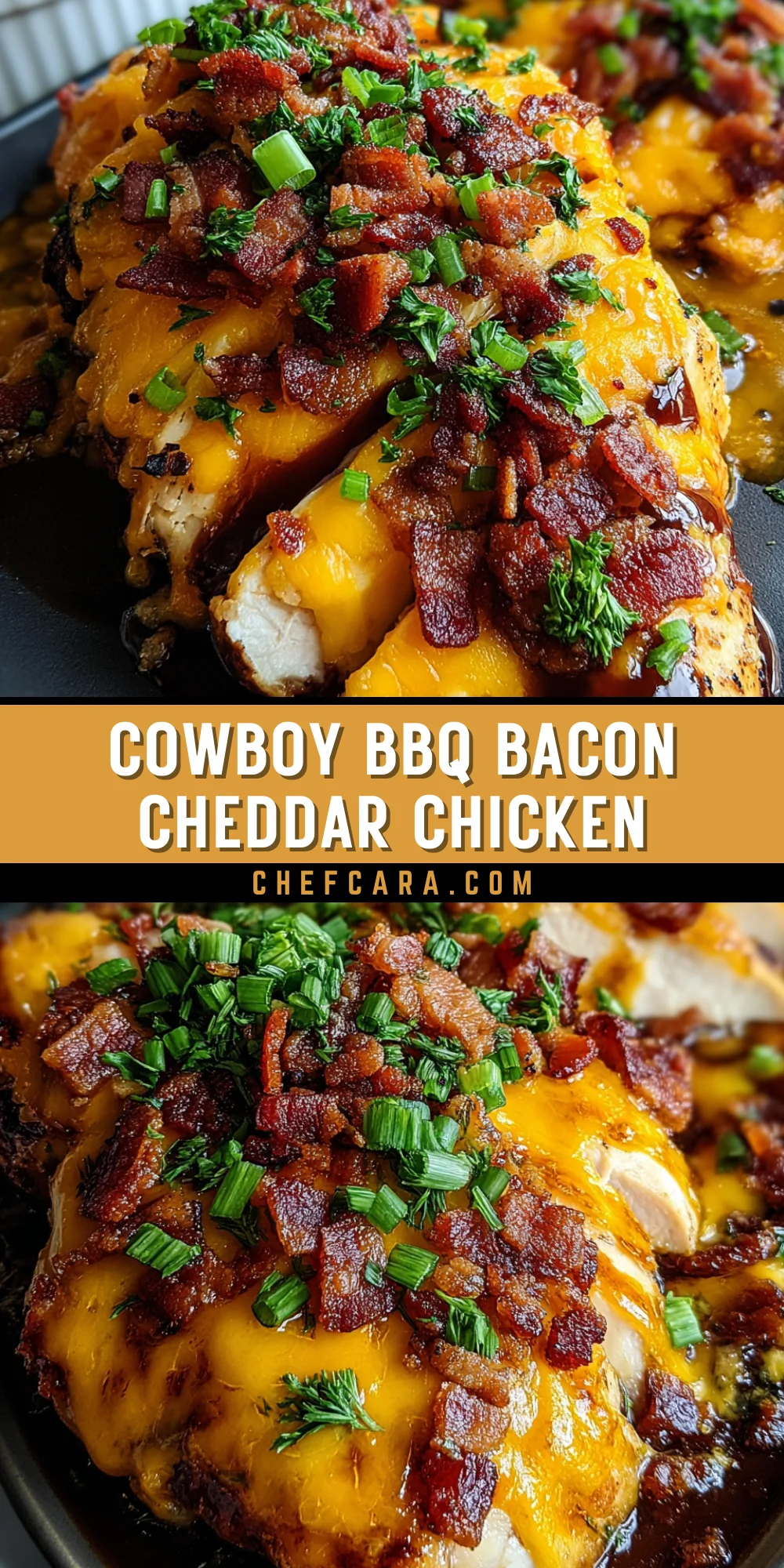 Cowboy BBQ Bacon Cheddar Chicken 24 Pinterest Hidden Image