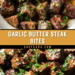 Garlic Butter Steak Bites 15 Pinterest Hidden Image