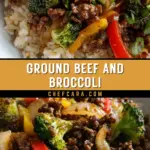 Ground Beef and Broccoli 24 Pinterest Hidden Image