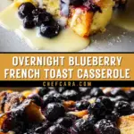 Overnight Blueberry French Toast Casserole 20 Pinterest Hidden Image
