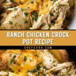 Ranch Chicken Crock Pot Recipe 18 Pinterest Hidden Image
