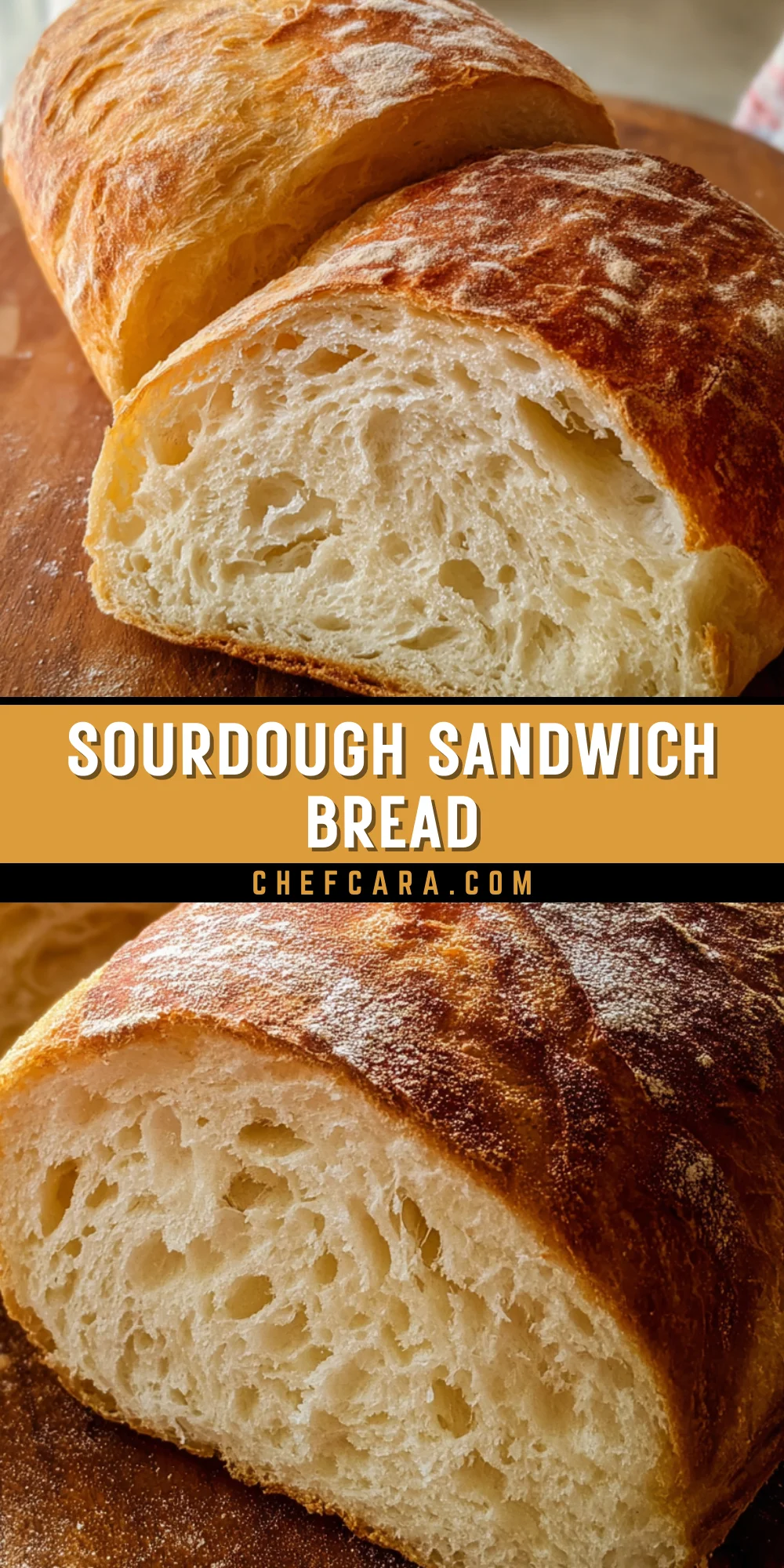 Sourdough Sandwich Bread 18 Pinterest Hidden Image