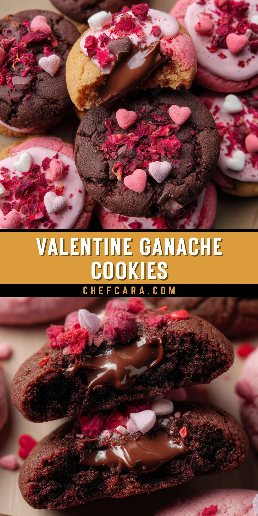 Valentine Ganache Cookies 37 Pinterest Hidden Image